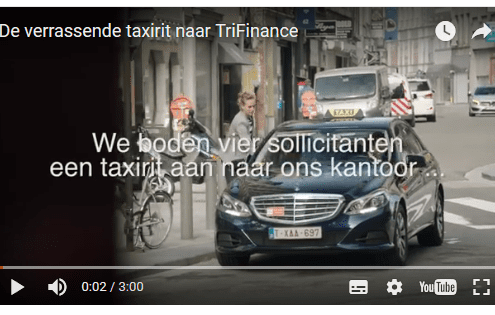 sollicitatie taxi